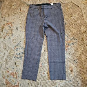 Banana Republic Gray And Blue Pants Size 6 With 27-in Inseam Like New